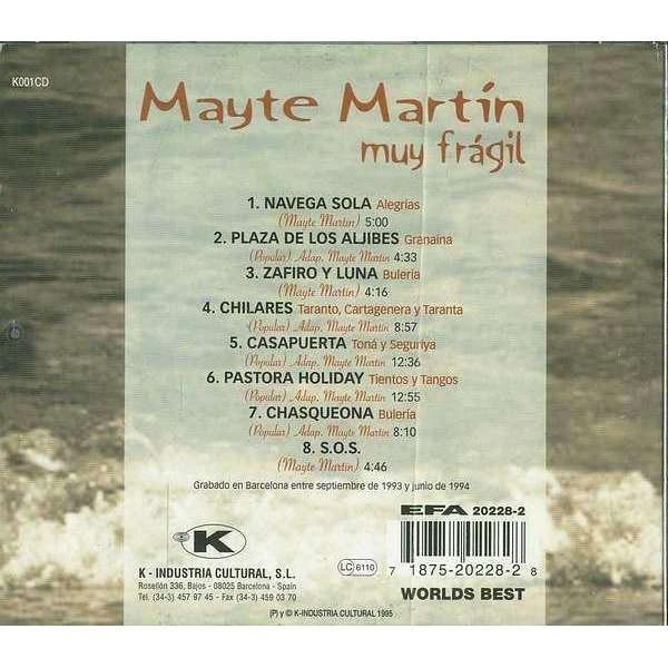 Martin, Mayte | Muy Fragil
