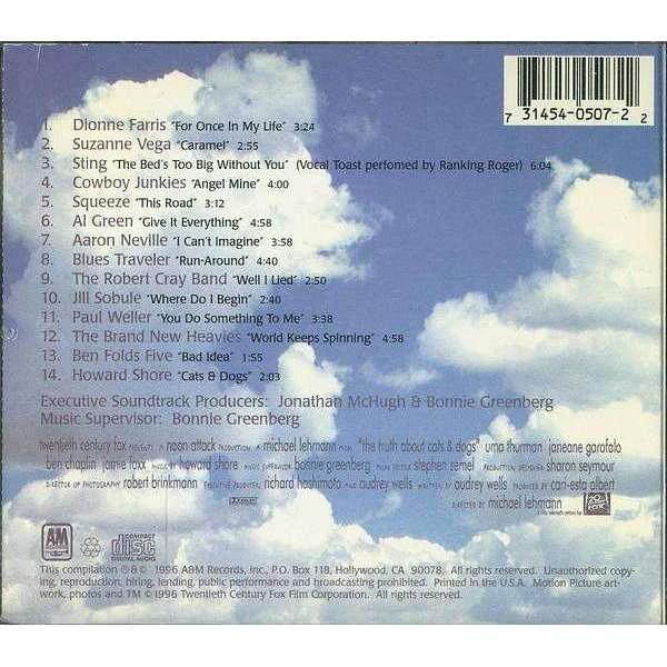 Soundtrack - Truth About Cats & Dogs - CD