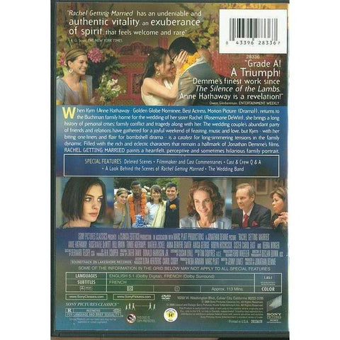 DVD | Rachel Getting Married