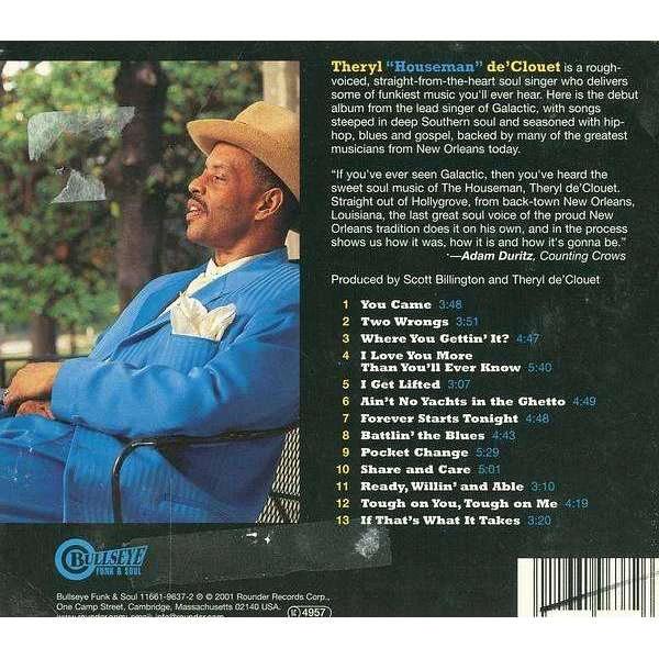 De'Clouet, Theryl | The Houseman Cometh