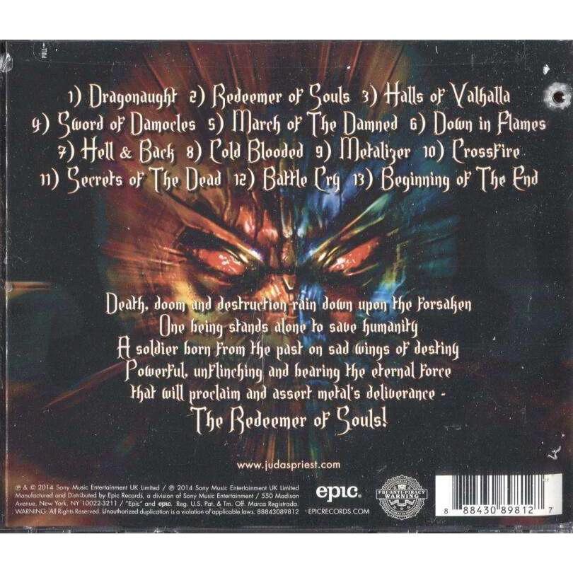 Judas Priest - Redeemer Of Souls - CD