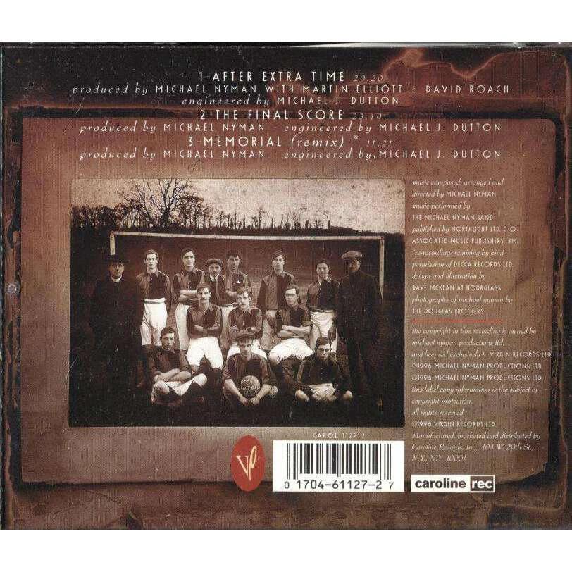 Michael Nyman - After Extra Time - CD