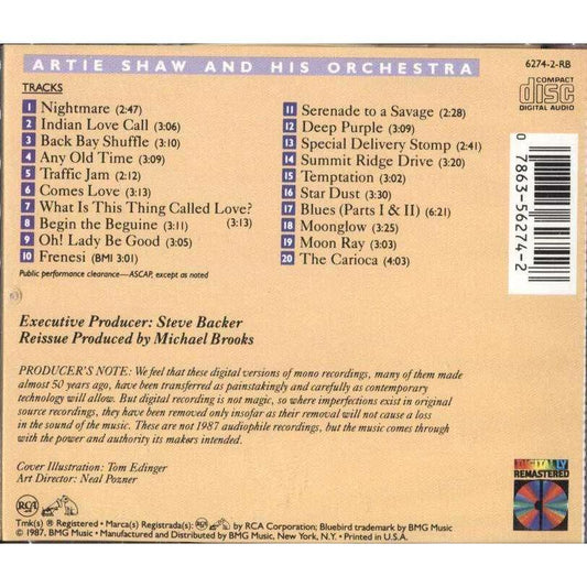 Artie Shaw - Begin The Beguine - CD