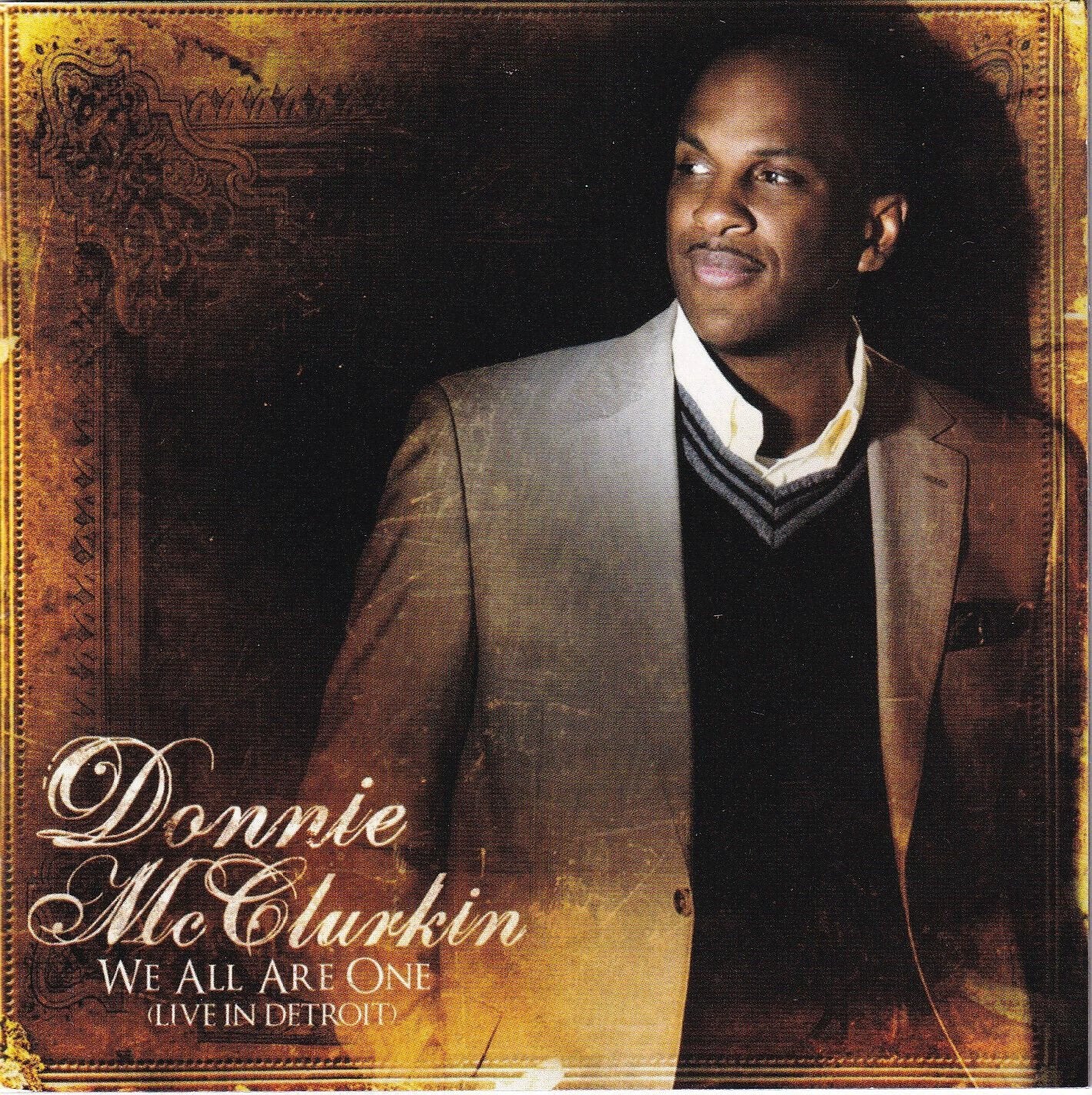 Donnie McClurkin - We All Are One (Live In Detroit)  - CD