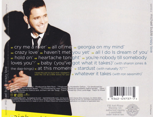 Michael Buble - Crazy Love - CD