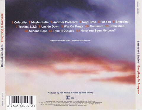 Barenaked Ladies - Everything to Everyone - CD