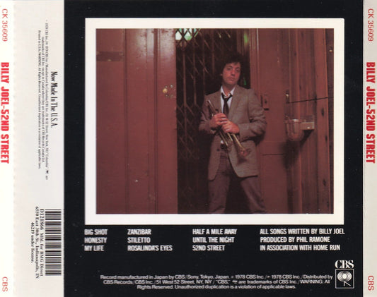 Billy Joel - 52nd Street - CD,CD,The CD Exchange