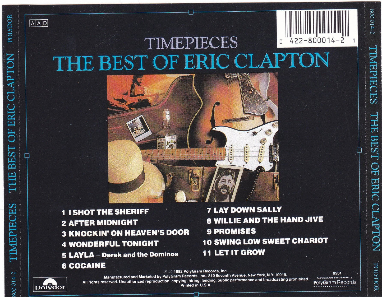 Eric Clapton - Timepieces: The Best of - CD