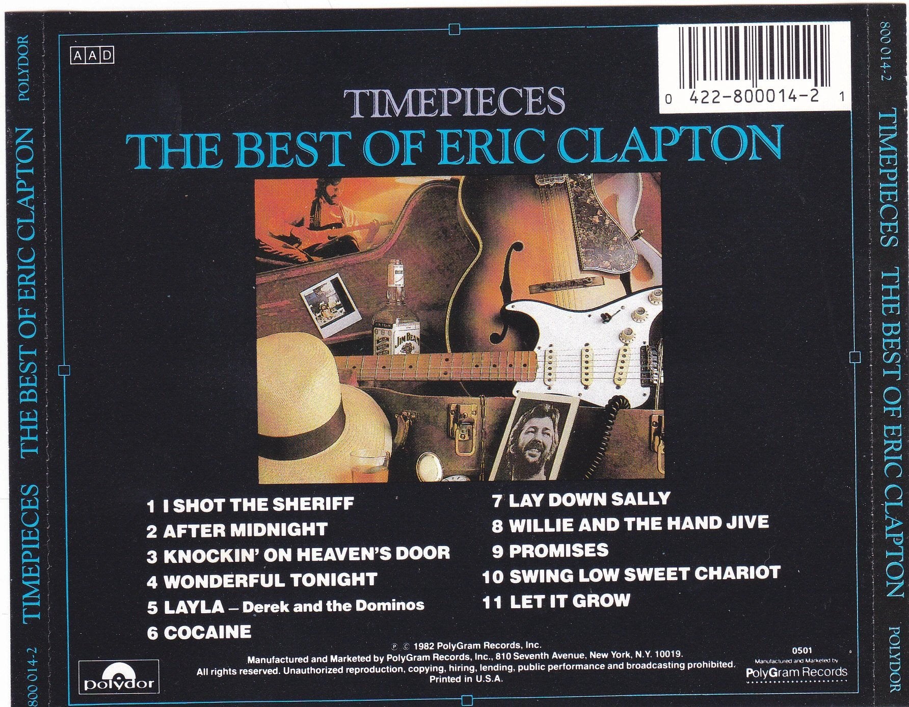 Eric Clapton - Timepieces: The Best of - CD