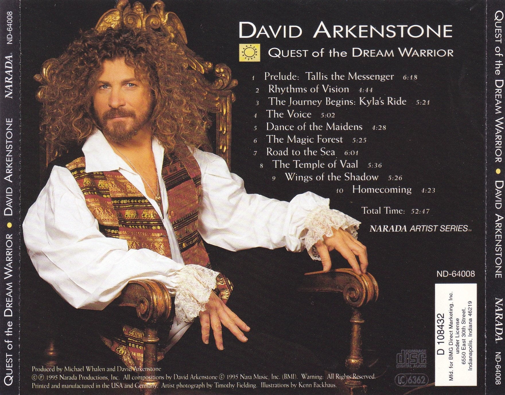 David Arkenstone - Quest of the Dream Warrior - CD