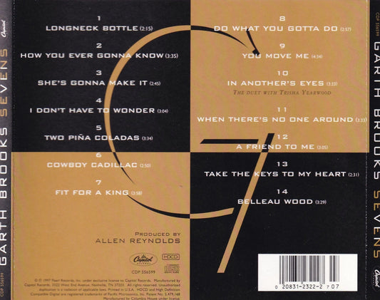 Garth Brooks - Sevens - CD