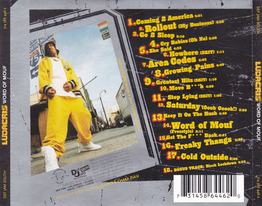 Ludacris - Word of Mouf - CD,CD,The CD Exchange