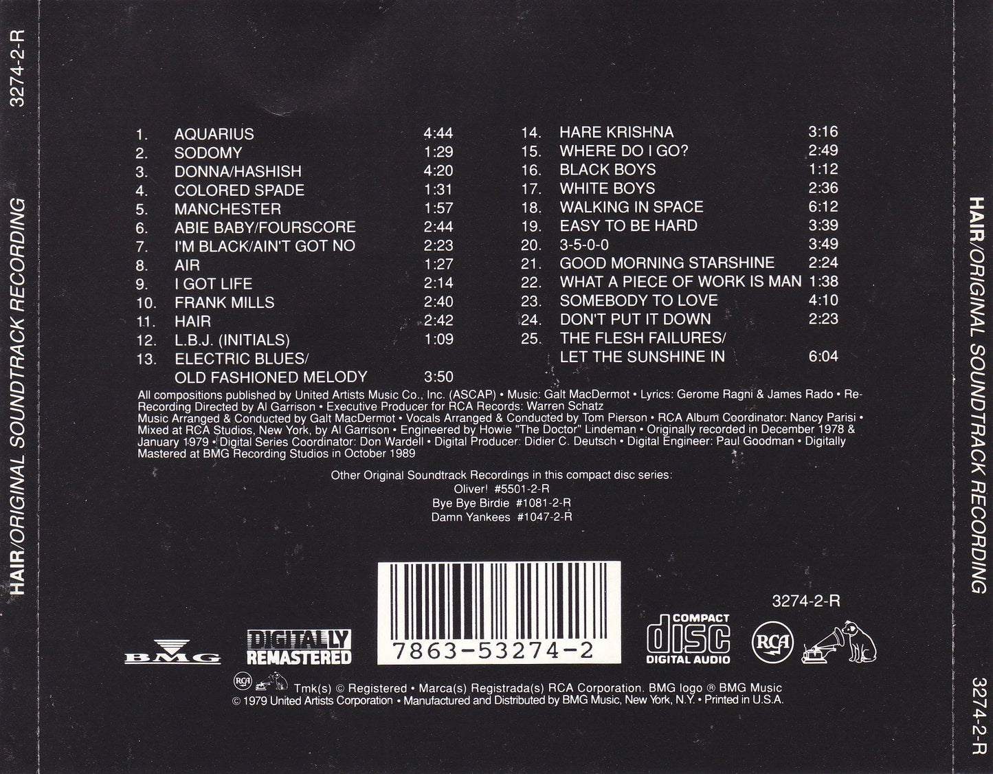 Soundtrack - Hair - CD