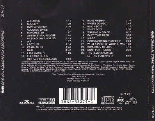 Soundtrack - Hair - CD,CD,The CD Exchange