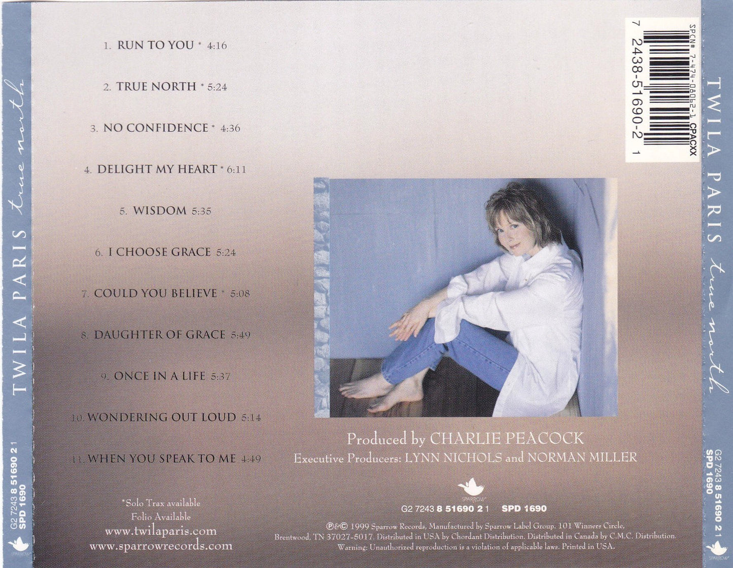 Twila Paris - True North - CD