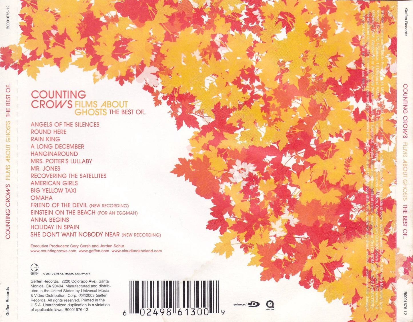 Counting Crows - Films About Ghosts: The Best Of... - CD,CD,The CD Exchange