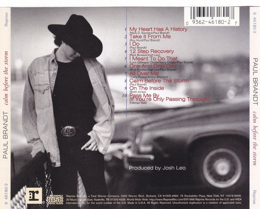 Paul Brandt - Calm Before the Storm - CD
