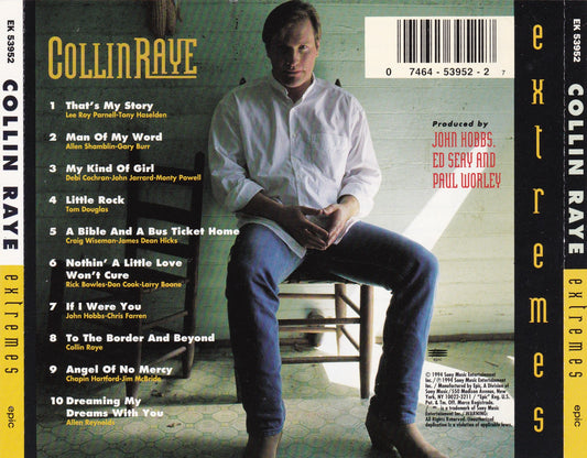 Collin Raye - Extremes - Country Music Used CD