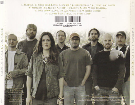 Caedmon's Call - Overdressed - CD