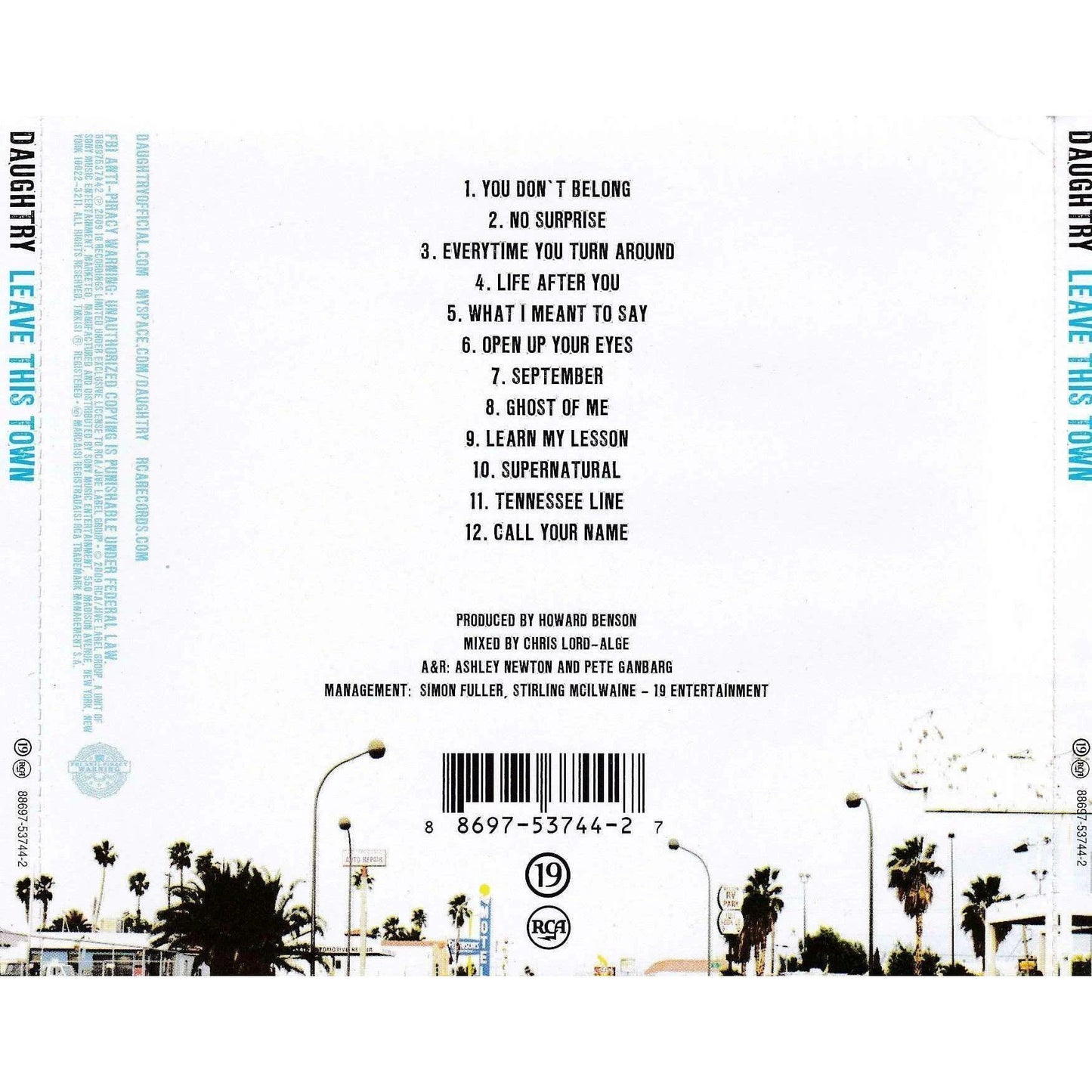 Daughtry - Leave This Town - Used Music CD