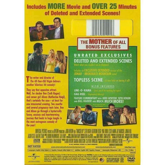 DVD - Knocked Up (Unrated Widescreen) - Used