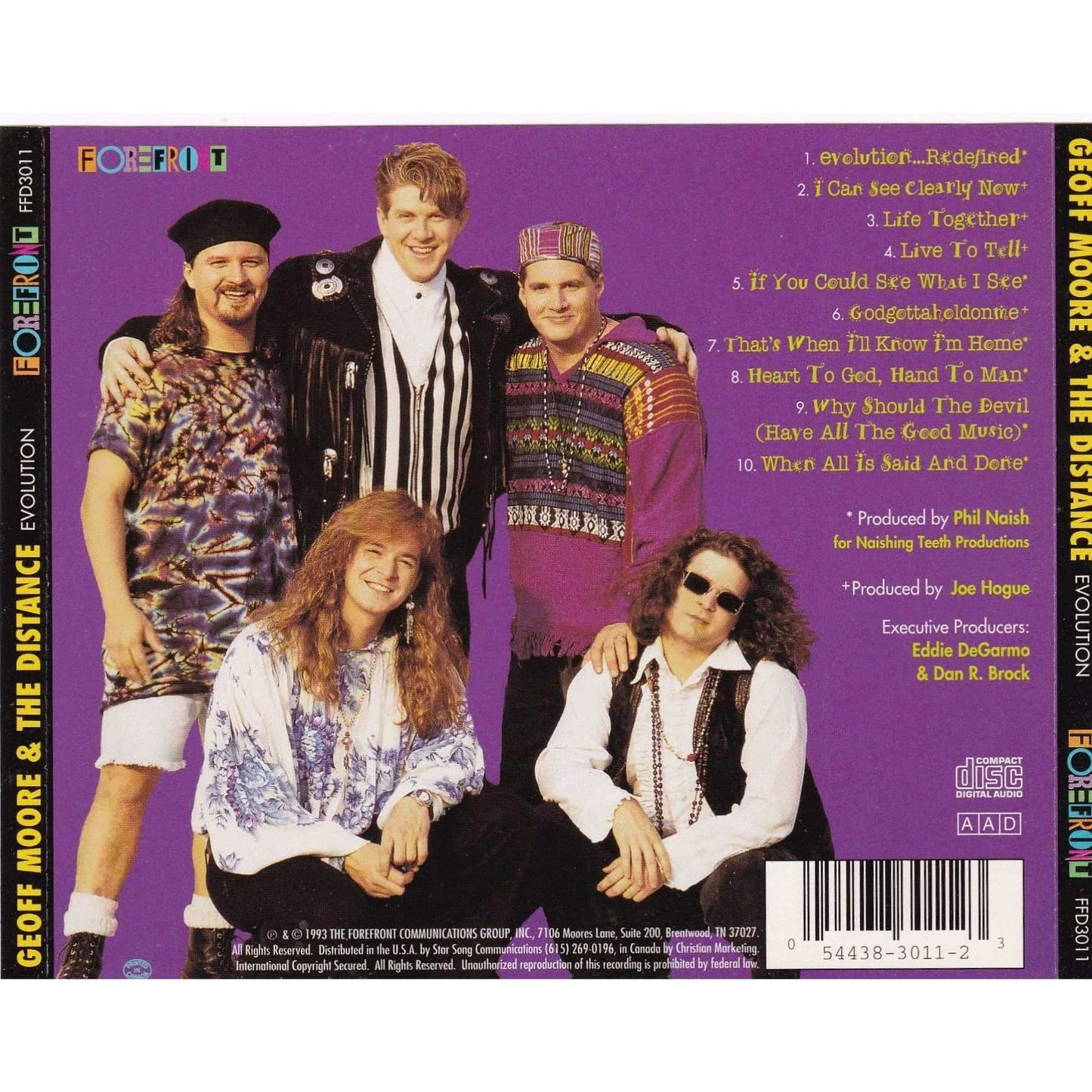 Geoff Moore & The Distance - Evolution - Music CD