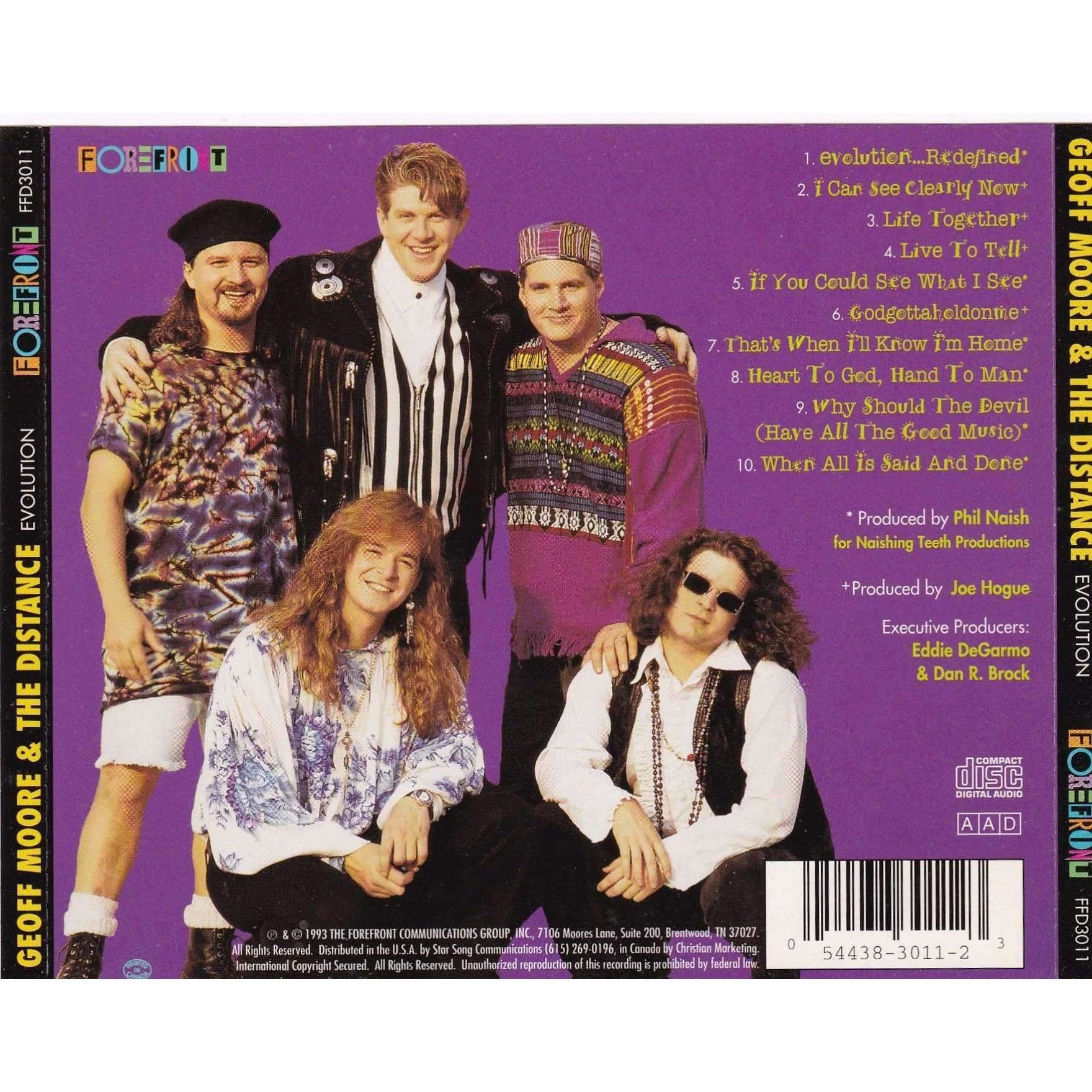 Geoff Moore & The Distance - Evolution - Music CD