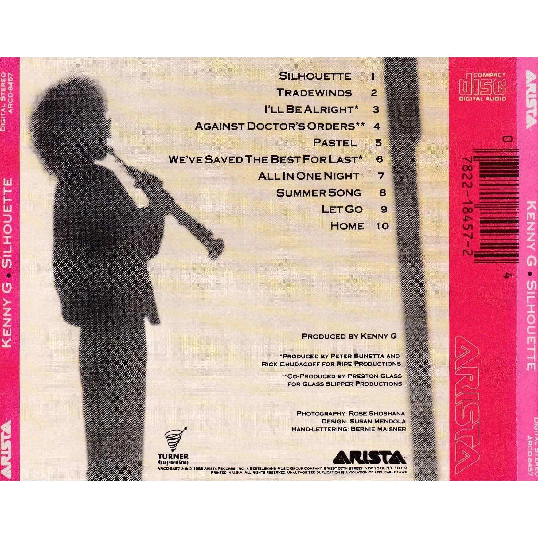 Kenny G - Silhouette - CD