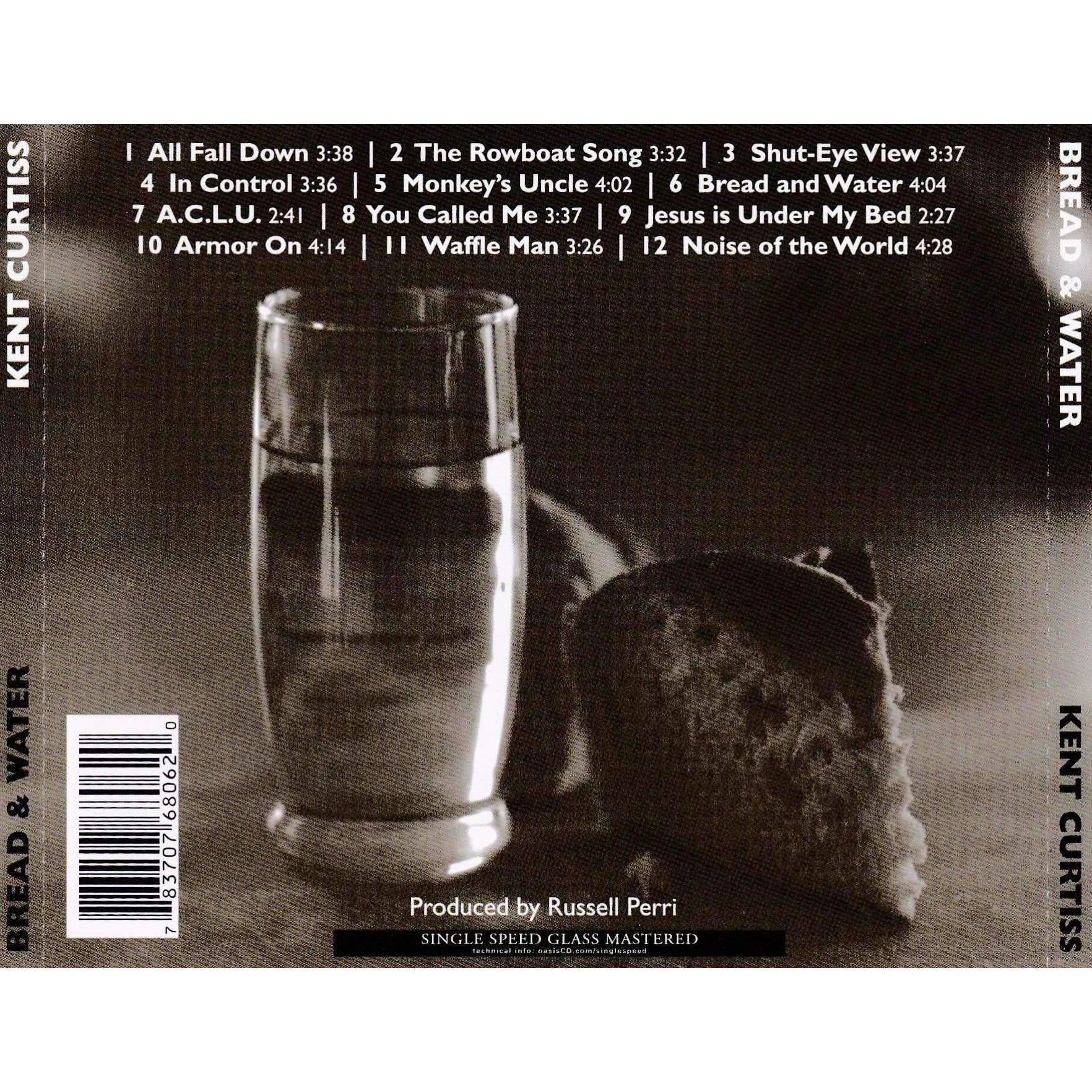 Kent Curtiss | Bread & Water | Used Music CD