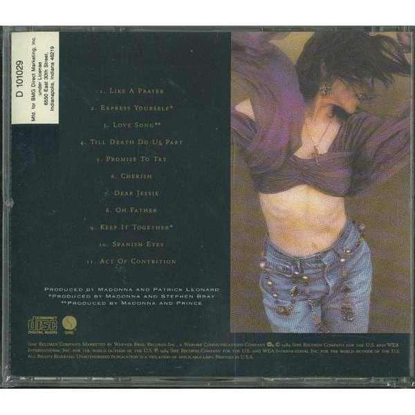 Madonna - Like A Prayer - CD