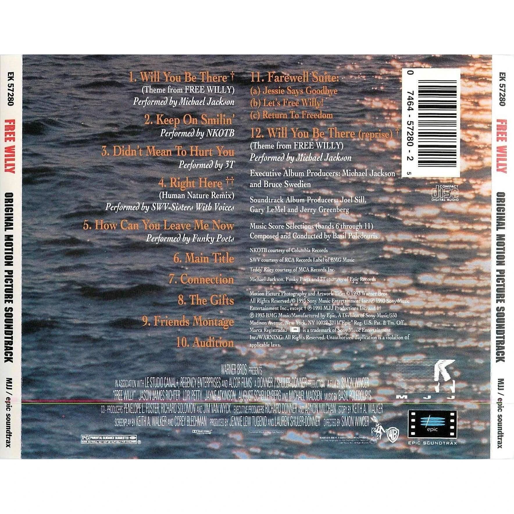 Soundtrack - Free Willy - CD