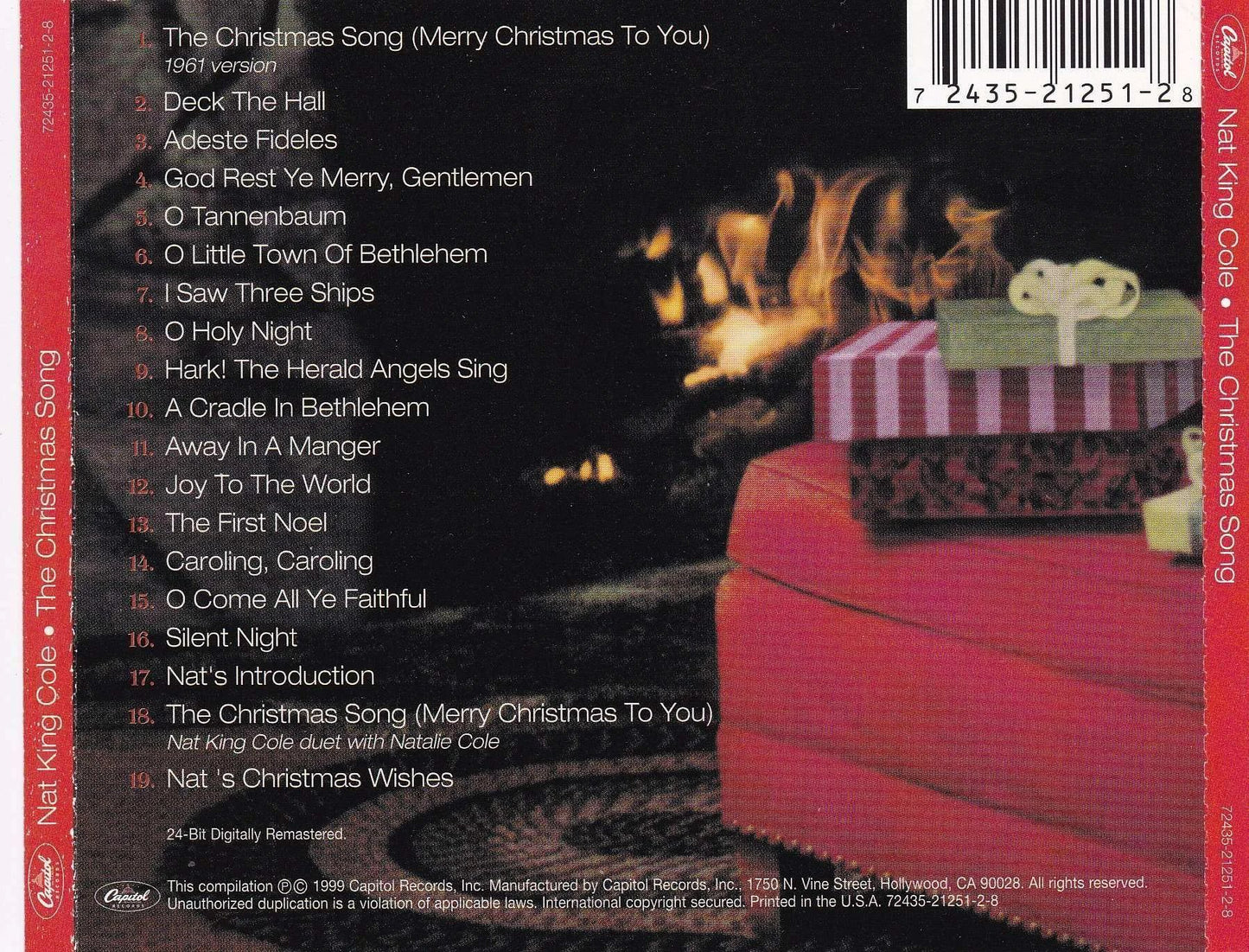 Nat King Cole - The Christmas Song - CD