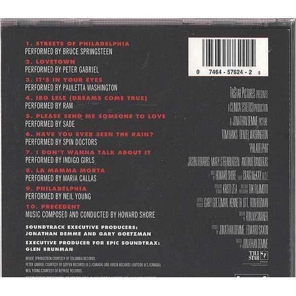 Soundtrack - Philadelphia - Used CD