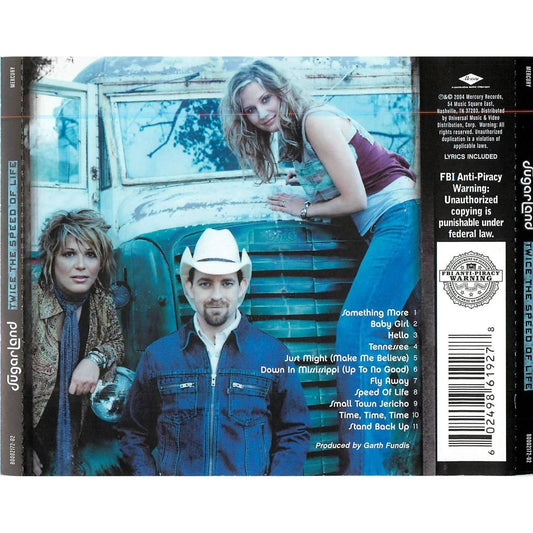 SugarLand - Twice the Speed of Life - Country Music CD