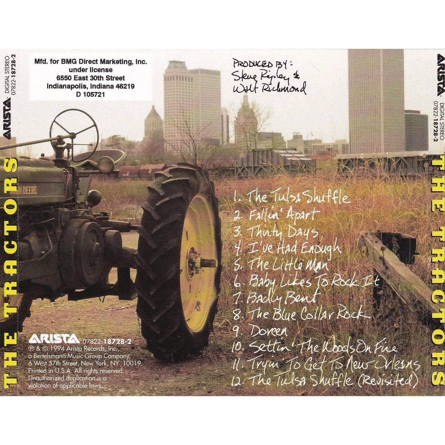 Tractors, The - The Tractors - CD