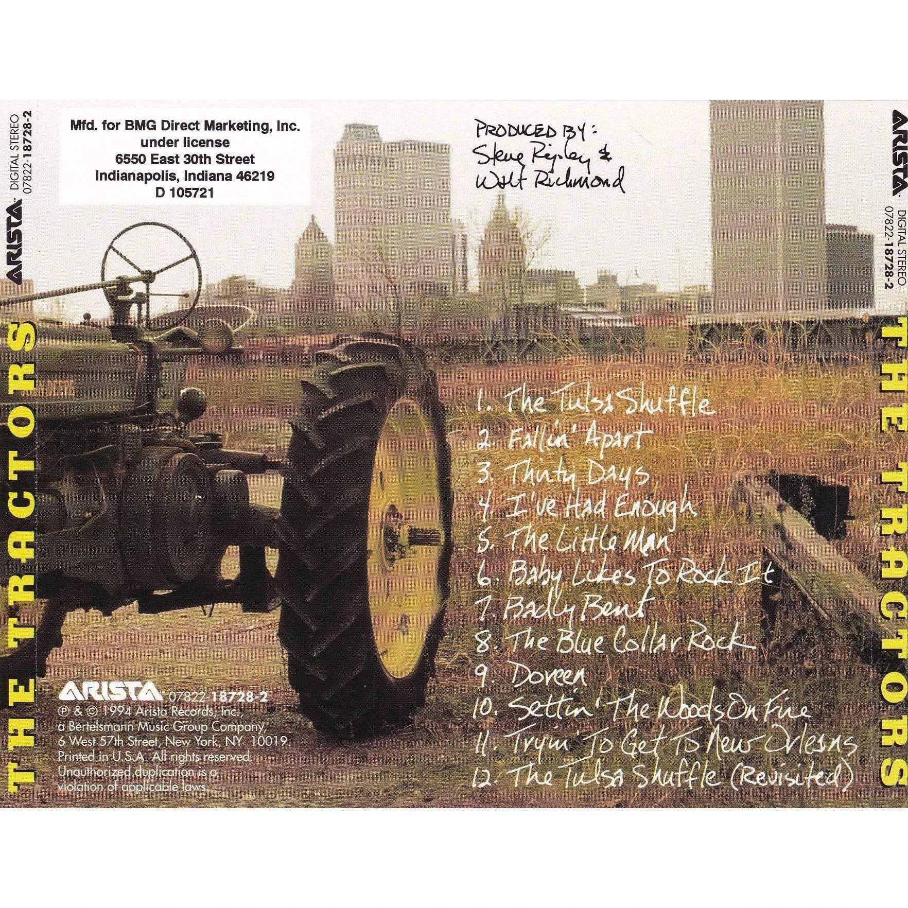 Tractors, The - The Tractors - CD
