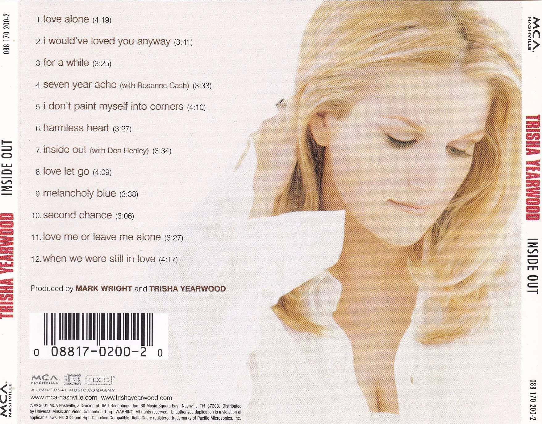 Trisha Yearwood - Inside Out - Used CD - The CD Exchange