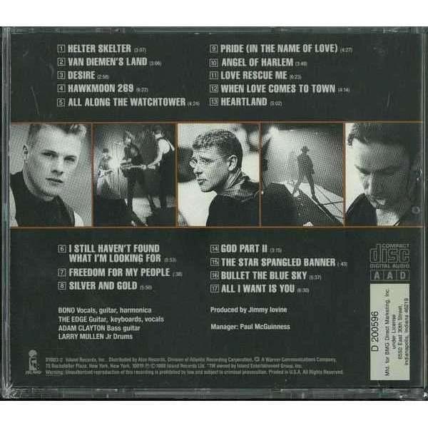 U2 - Rattle And Hum - Used CD