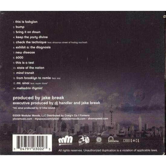 Y-Love - This Is Babylon - CD